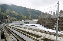 القطار الياباني "ماغليف" يحطم الرقم القياسي للسرعة بالغاً 603 كم/ساعة