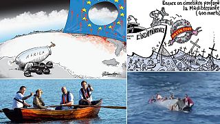 Karikaturisten zur Flüchtlingsproblematik