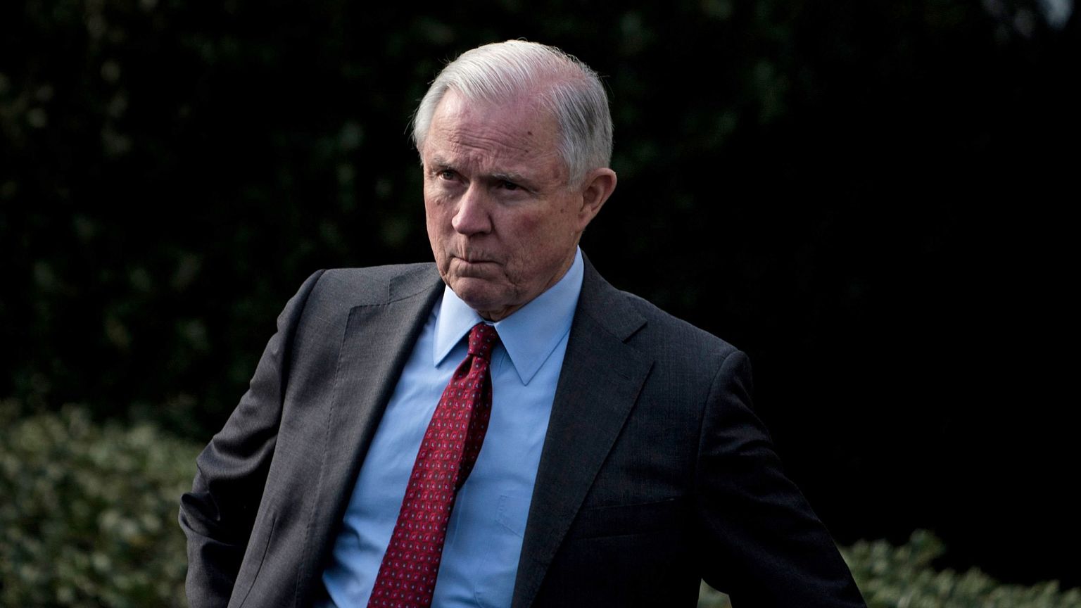 Image: Attorney General Jeff Sessions at the White House