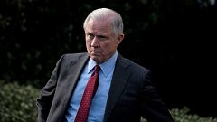 Image: Attorney General Jeff Sessions at the White House
