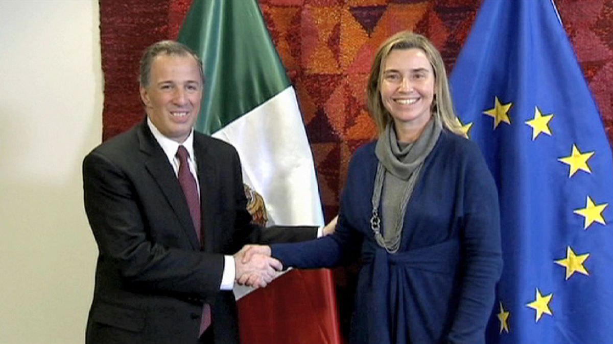 La UE y México refuerzan sus relaciones en Bruselas