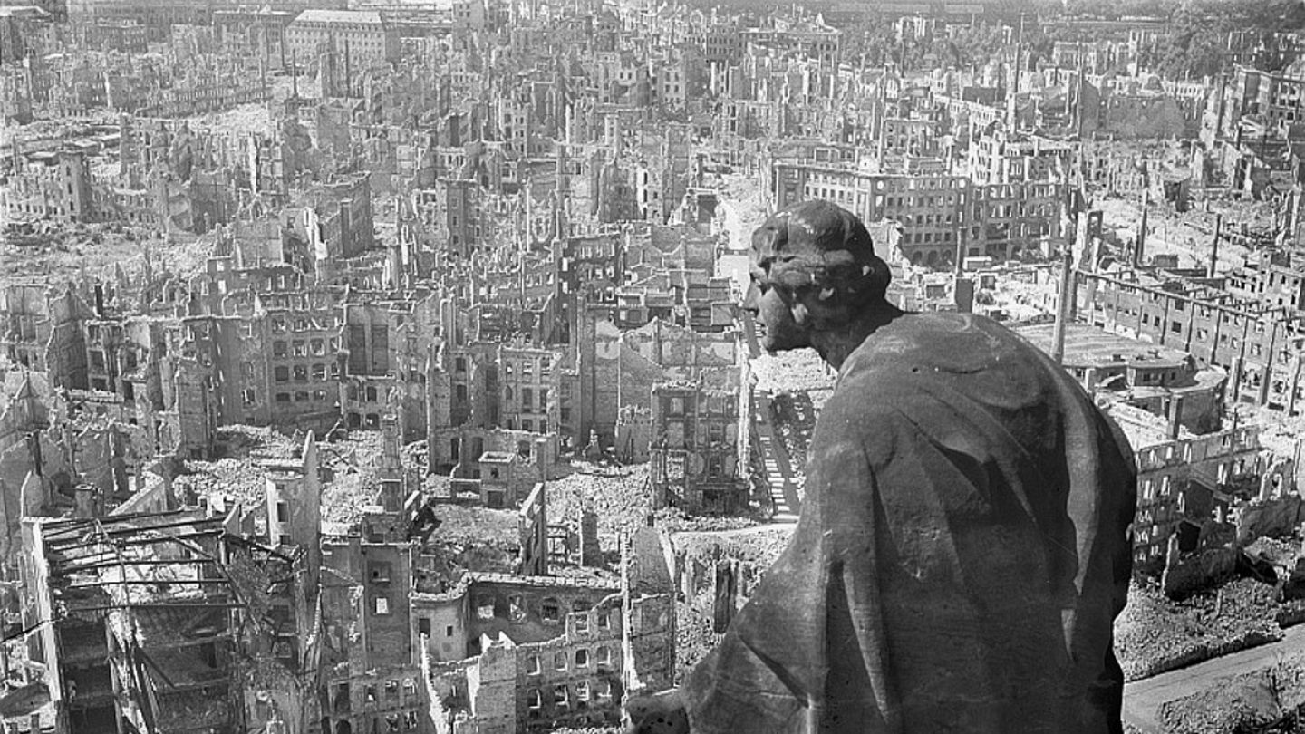 How true is the claim that post-WW2 Germany was rebuilt by