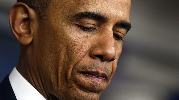 Obama Amerikan İHA'larına hedef olan rehinelerin yakınlarıyla konuştu Obama Amerikan İHA'larına hedef olan rehinelerin yakınlarıyla konuştu