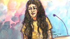 Image: Noor Salman, the wife of Pulse nightclub shooter Omar Mateen, is see