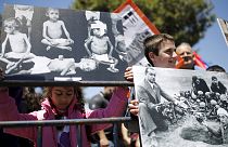 Génocide arménien : manifestations contre la position d'Ankara