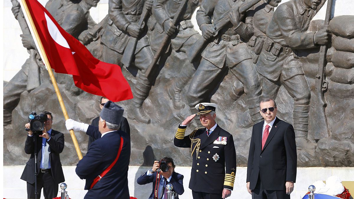 Турция отметила 100-летие битвы при Галлиполи