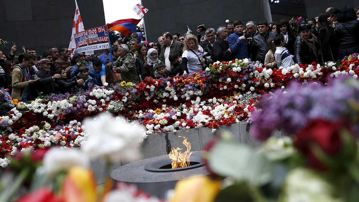 Armenia remembers the victims of 1915 massacre