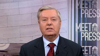 Image: Senator Lindsey Graham (R-SC) appears on Meet the Press on Jan. 7, 2