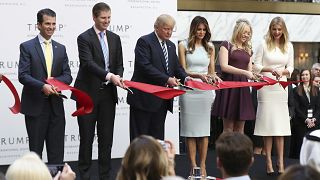 Image: Donald Trump, Donald Trump Jr., Eric Trump, Melania Trump, Tiffany T