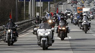 La Germania nega l'accesso ai capi dei motociclisti ultranazionalisti russi