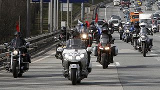 Kitiltotta a szélsőséges orosz motorosokat Németország