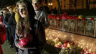 Ucrania recuerda la tragedia de Chernóbil 29 años después