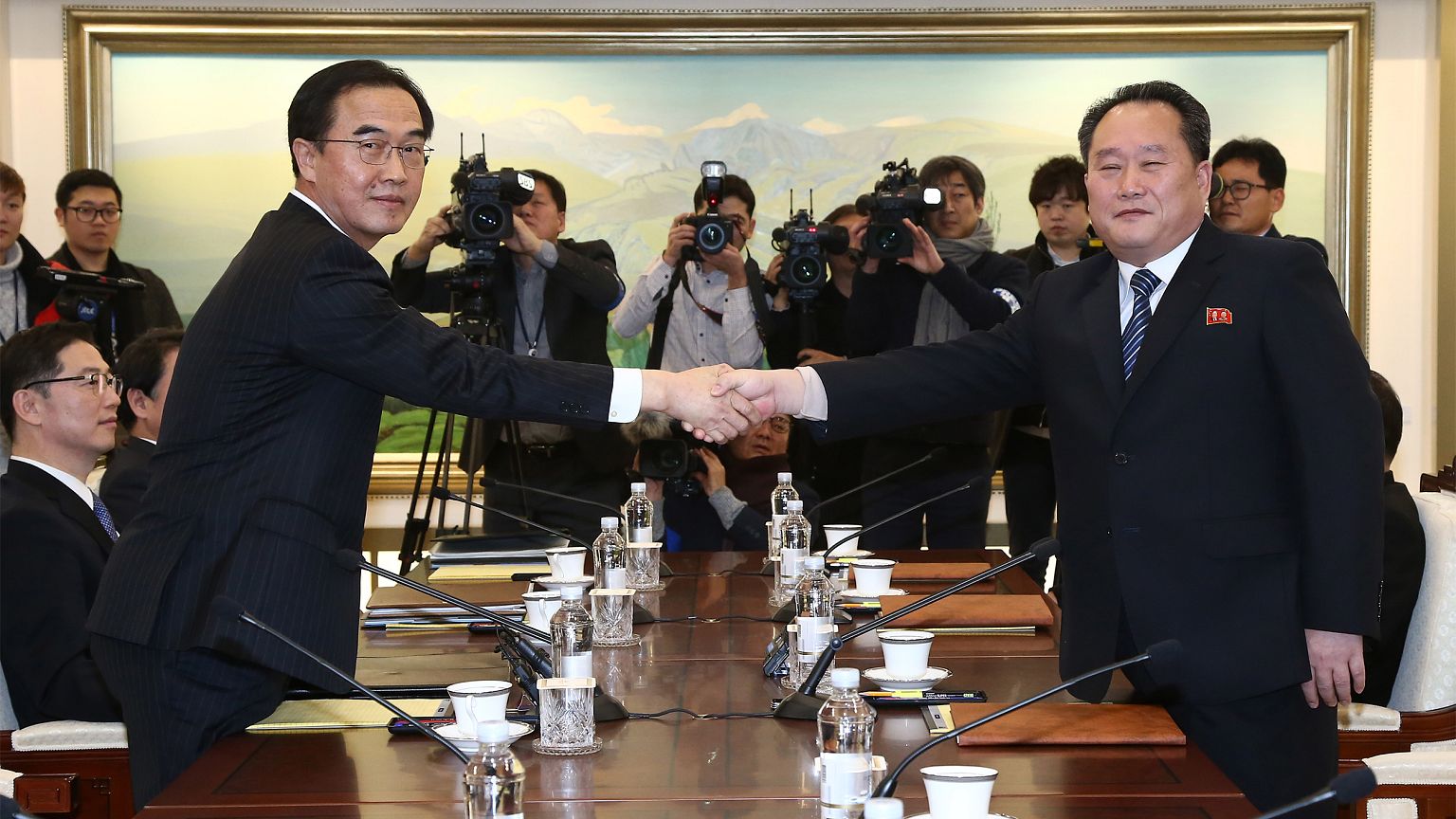Image: South Korean Unification Ministry stills / Inter-Korean talks