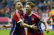 A Bayern München hete: gólzápor a BL-ben, címvédés a Bundesligában