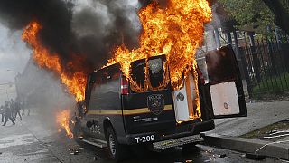 Violence erupts in Baltimore over death of Freddie Gray