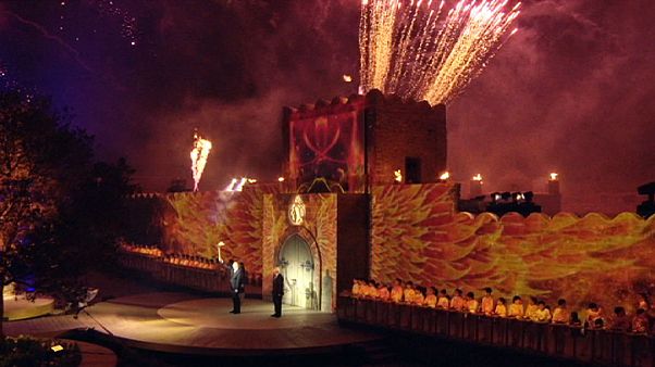European Games Flame starts journey in Baku European Games Flame starts journey in Baku