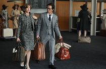 Image: Michelle Williams and Mark Wahlberg in a still from "All The Money I