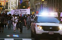 ادامه اعتراض در شهرهای مختلف آمریکا در واکنش به کشته شدن فردی گری
