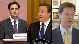 Cameron, Miliband y Clegg responden a los electores en directo a una semana de las elecciones