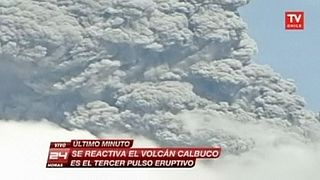 بركان كالبوكو في الشيلي...يثور من جديد