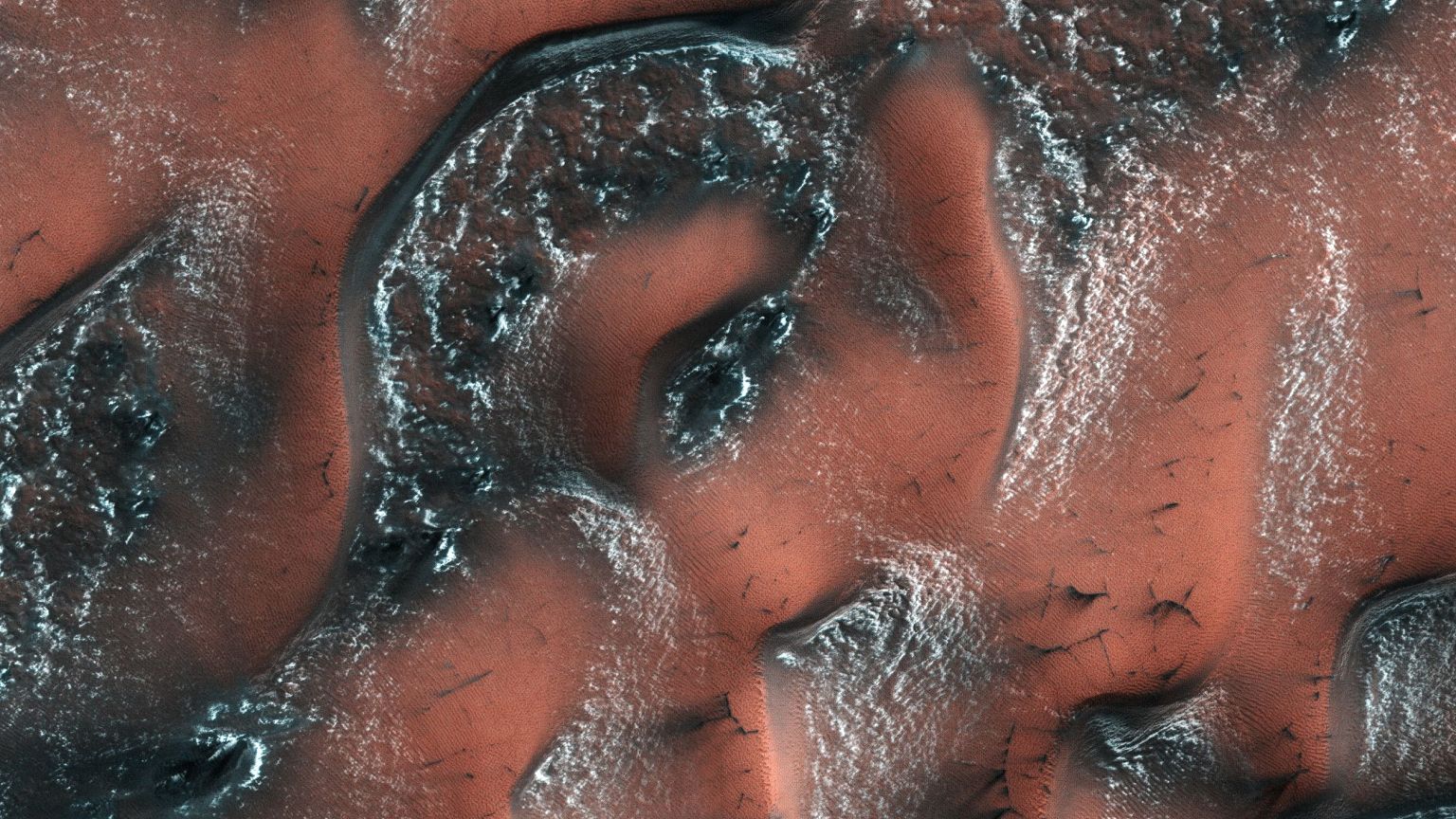 Image: Water on Mars 
