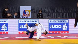 Georgii Zantaraia brilla sobre el tatami del Gran premio de Zagreb de yudo