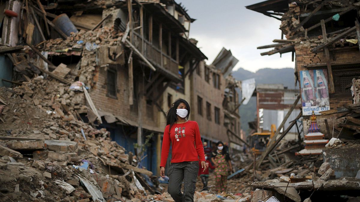 A földrengés után járványtól tartanak Nepálban