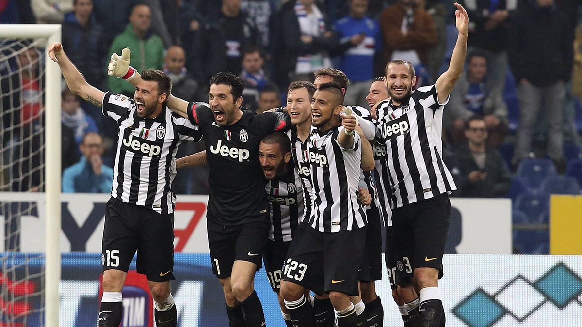 Juventus win Serie A with four games in hand