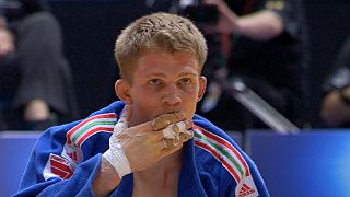 A primeira vez do campeão olímpico Shavdatuashvili num dia para esquecer dos portugueses em Zagreb