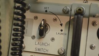 Image: Part of the control panel that launched a nuclear-tipped missile.