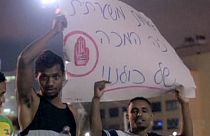 Anti-racism protest becomes violent in Tel Aviv
