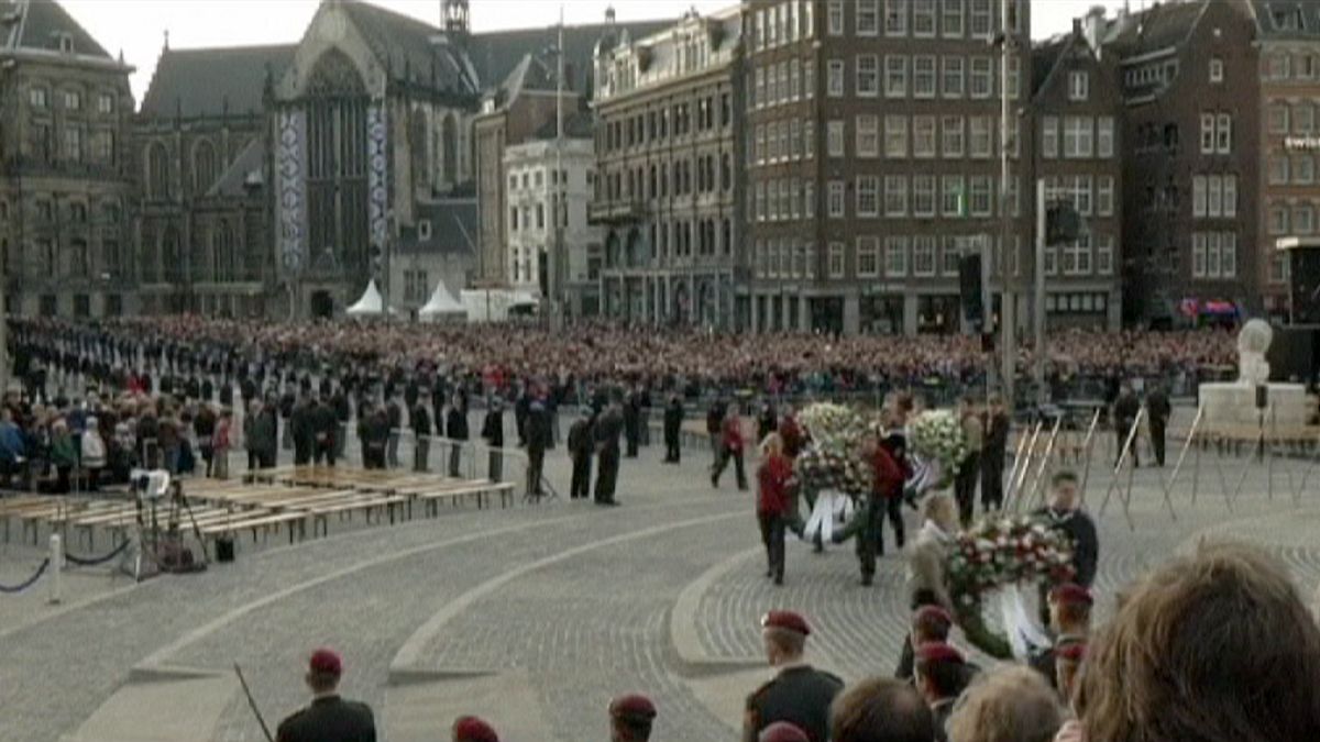 Amsterdam'da 2. Dünya Savaşı anma törenleri