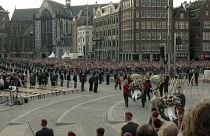 مراسم سالگرد پایان جنگ جهانی دوم در آمستردام برگزار شد