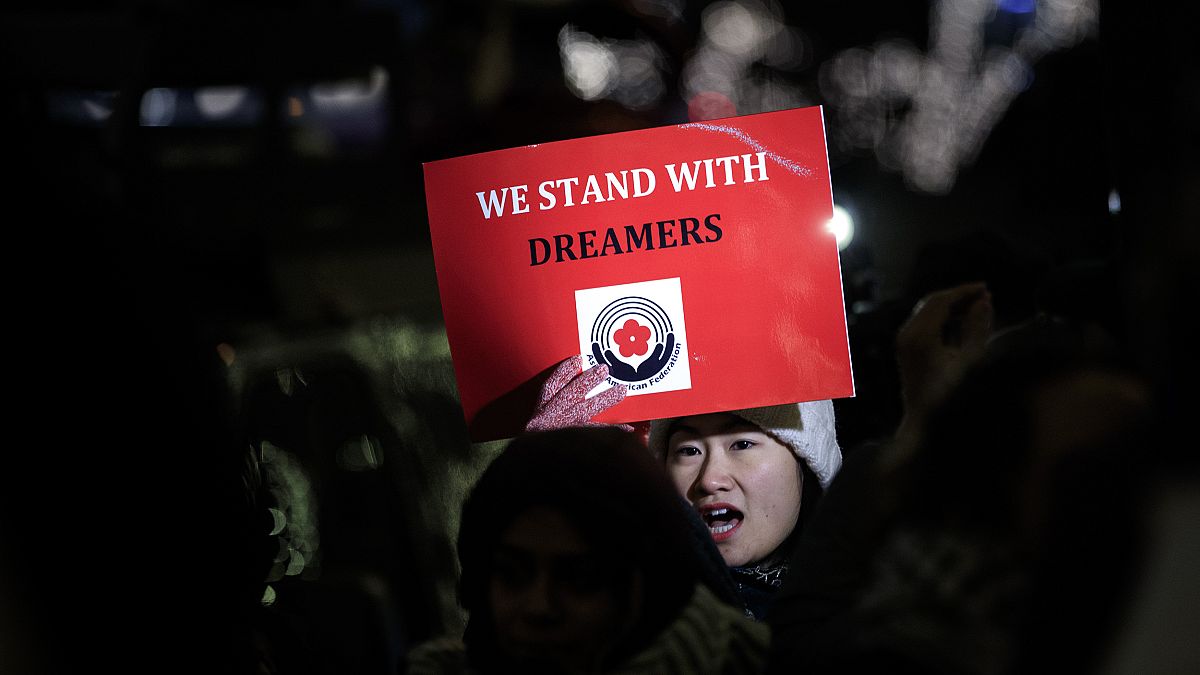 Image: Immigration Activists Demonstrate For Passage Of Clean Dream Act Out