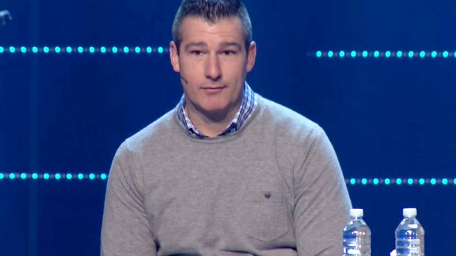 Image: Andy Savage makes an apology during the Sunday, January 8th service,