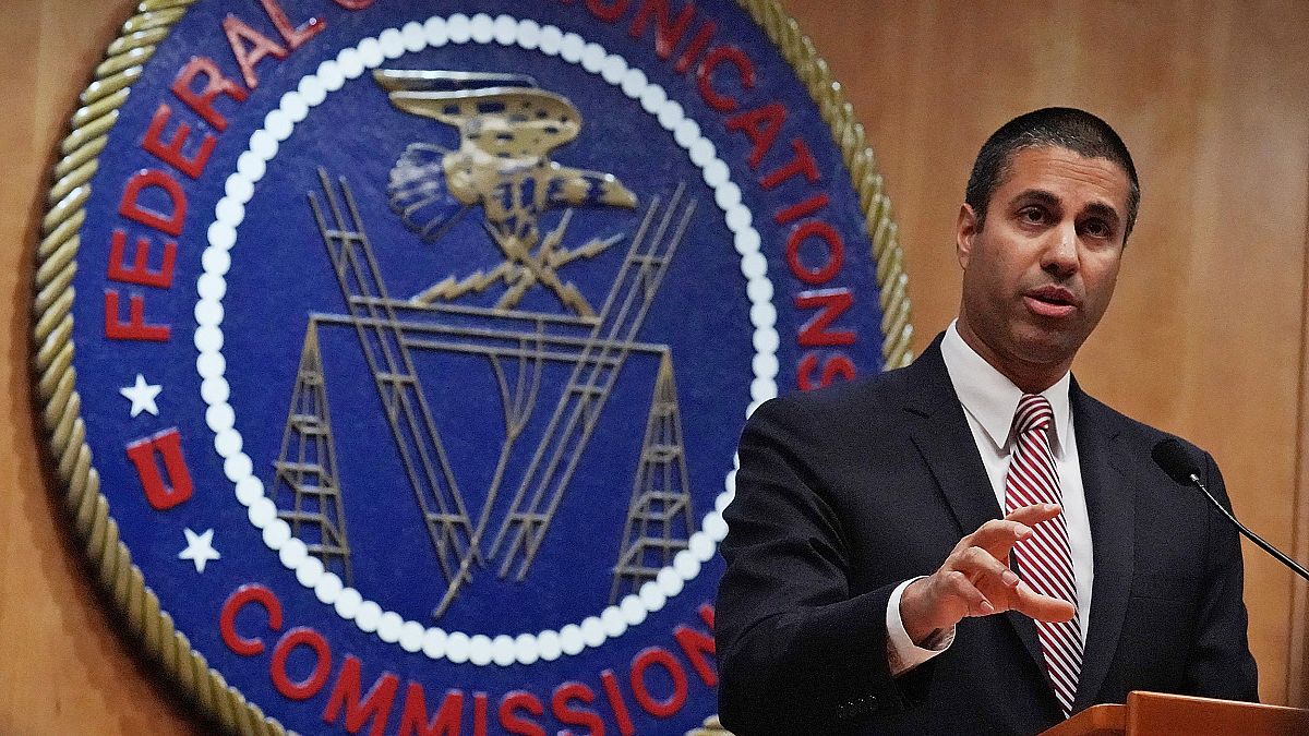 Image: FCC Holds Vote On Repeal Of Net Neutrality Rules