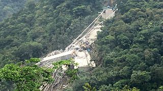 Image: Colombia Bridge Collapse