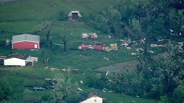 Le centre des Etats-Unis balayé par des tornades Le centre des Etats-Unis balayé par des tornades