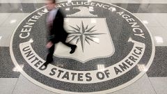 Image: The lobby of the CIA Headquarters Building in Langley, Virginia, on 