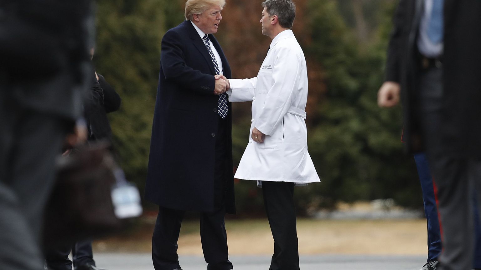 Image: Donald Trump, Ronny Jackson