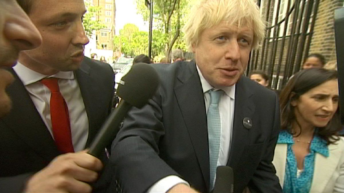 Votando con Boris