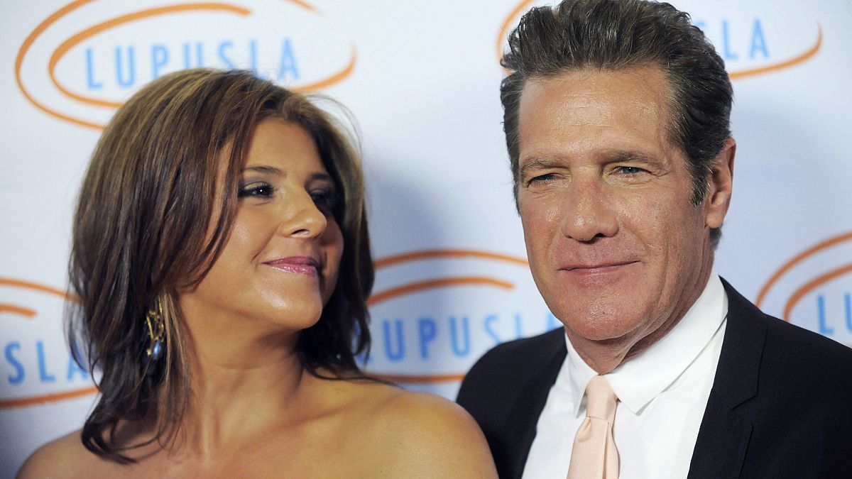 Image: Honorees Glenn Frey and his wife Cindy