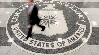 Image: The lobby of the CIA Headquarters Building in Langley, Virginia, on