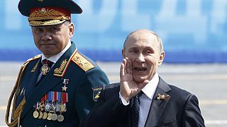 Путин: "благодарим народы Великобритании, Франции, США за вклад в победу"