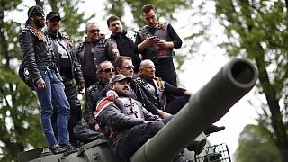 Putin's Hell's Angels make final push to Berlin