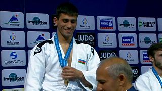 4 finales en la segunda jornada del Grand Slam de judo que se celebra en Bakú