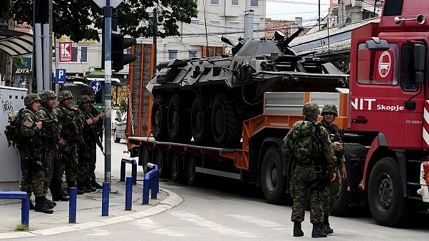 Ethnic tensions in FYR Macedonia are re-ignited after weekend of violence Ethnic tensions in FYR Macedonia are re-ignited after weekend of violence