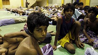 Myanmar zulmünden kaçan göçmenler kurtarıldı