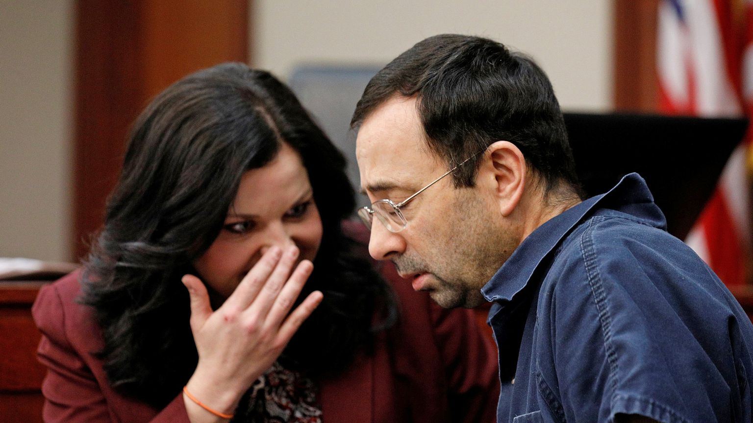 Image: Larry Nassar, a former team USA Gymnastics doctor, who pleaded guilt