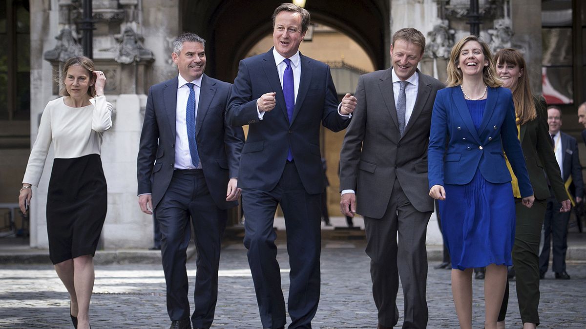 بریتانیا؛ دیوید کامرون اعضای جدید کابینه را معرفی کرد